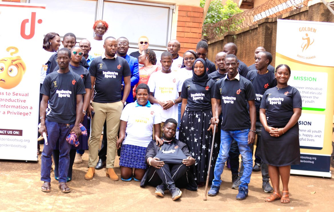BugembeNelson's tweet image. I facilitated the launch of the #InclusiveSRHR through Sports project by @GoldenBootsUg, with support from Dioraphte Foundation.

The project targets 1,000 youth in Kampala &amp;amp; Wakiso, enhancing SRHR information and awareness, improving access to services, and strengthening HIV