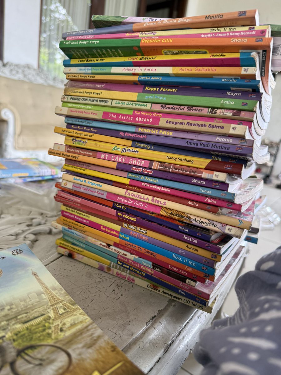 pinkbrokenwhite's tweet photo. Wts preloved buku kkpk pcpk pinkberry komik naruto one piece conan gober

Kkpk: 6k/each
Gober: 80k/set
Komik harga beda2 https://t.co/7JKmiNaAxR