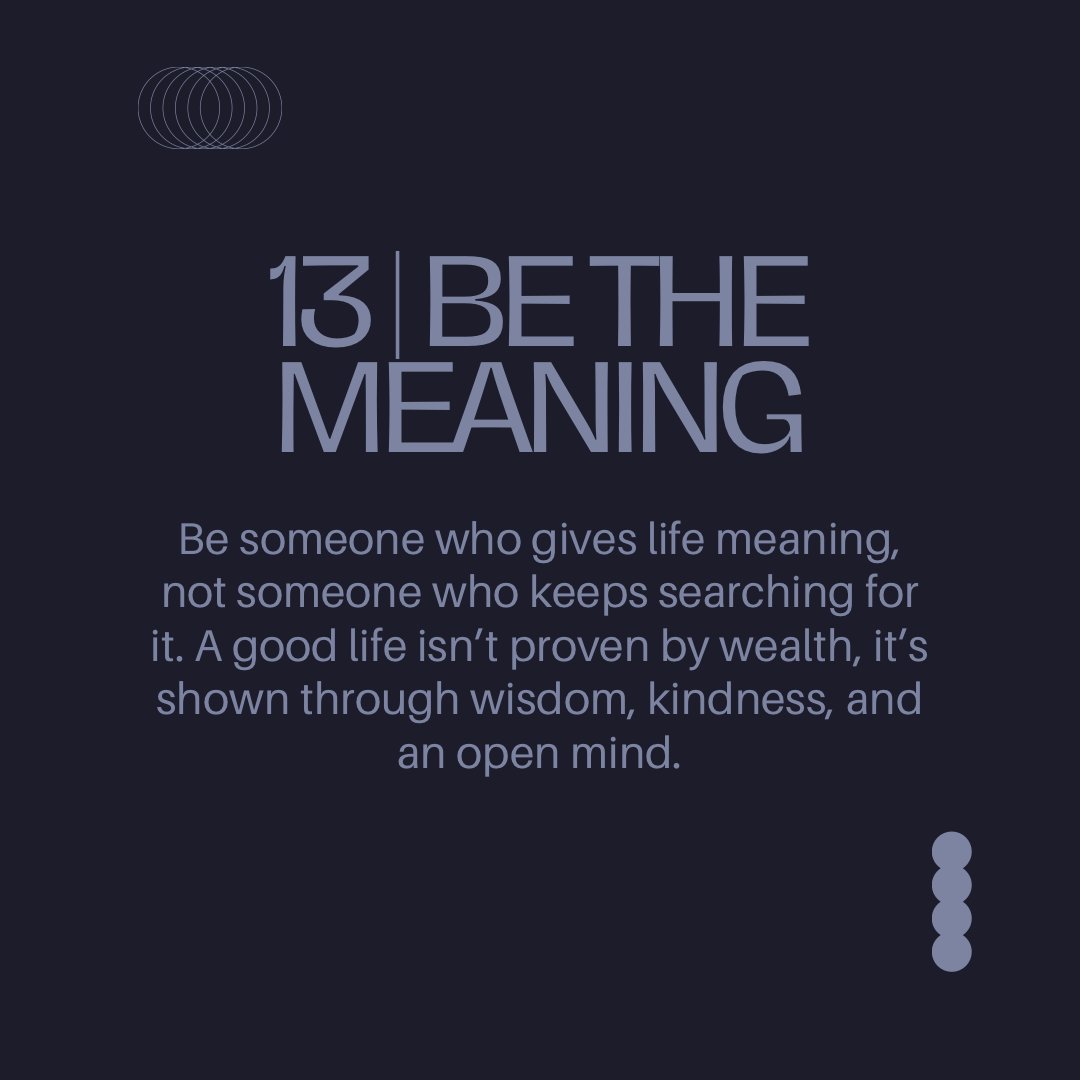 KodokuVision's tweet image. 🌿 Money can decorate a life. It can’t define one.

#Motivation
#SelfDevelopment
#Inspiration
#Success
#GrowthMindset
#LifeLessons