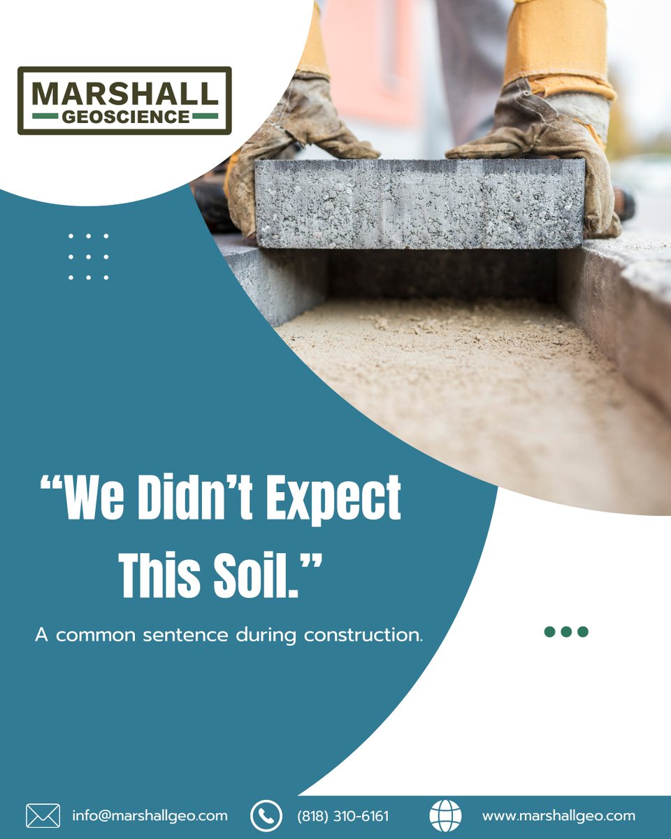 MarshallGeoSc's tweet image. Contractors often face unexpected conditions during excavation.

#geotechnical #constructionsite #excavation #civilengineering #soiltesting #projectrisk #contractorlife #foundationengineering #sitesurvey #unitedstates #constructionmanagement

🌐 marshallgeo.com