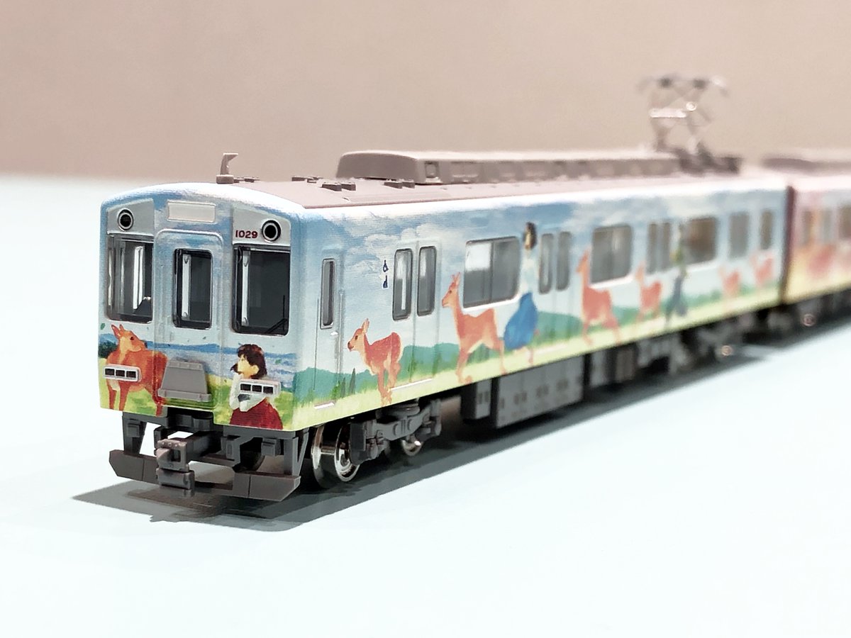 近鉄1026系「ならしかトレイン」と3220系「KYOTO-NARA」それぞれ残り