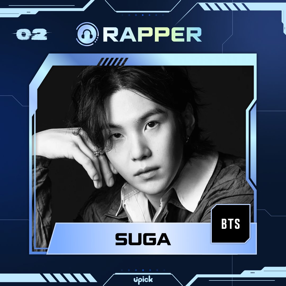 UPICK_twt's tweet image. 🎉 Best IDOL #Rapper Pre-Vote Result🌟
베스트 아이돌 #래퍼 트위터 예선 결과 발표

#방탄소년단 #슈가 #BTS #SUGA 
#엔시티위시 #리쿠 #NCTWISH #RIKU 

🗓️Final Open : 4/18 12PM KST ‼️
🏆Times Square Art Canvas Yeoungdeungpo