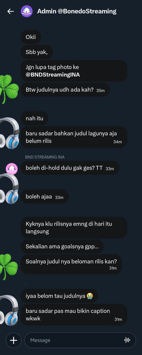 BND STREAMING INA tweet media