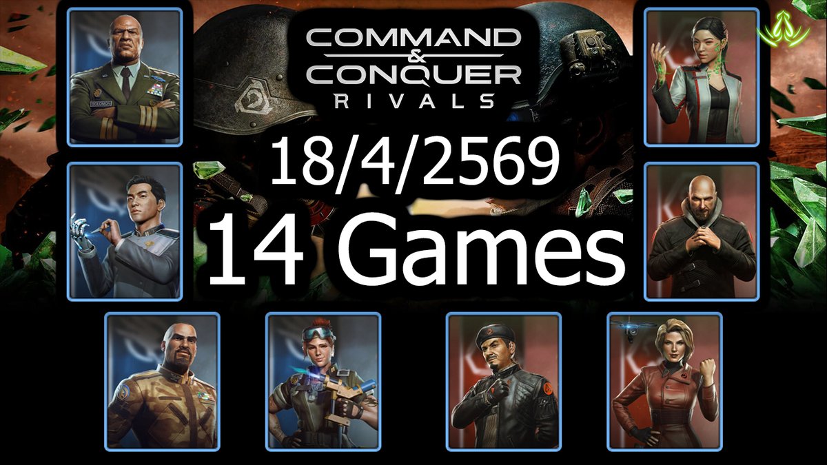 Enthiiofficial's tweet image. Command and Conquer: Rivals | 18/4/2569
Link: youtu.be/y8v9aYOUIP8
#tiberian #tiberium #rivals #cnc #commandandconquer