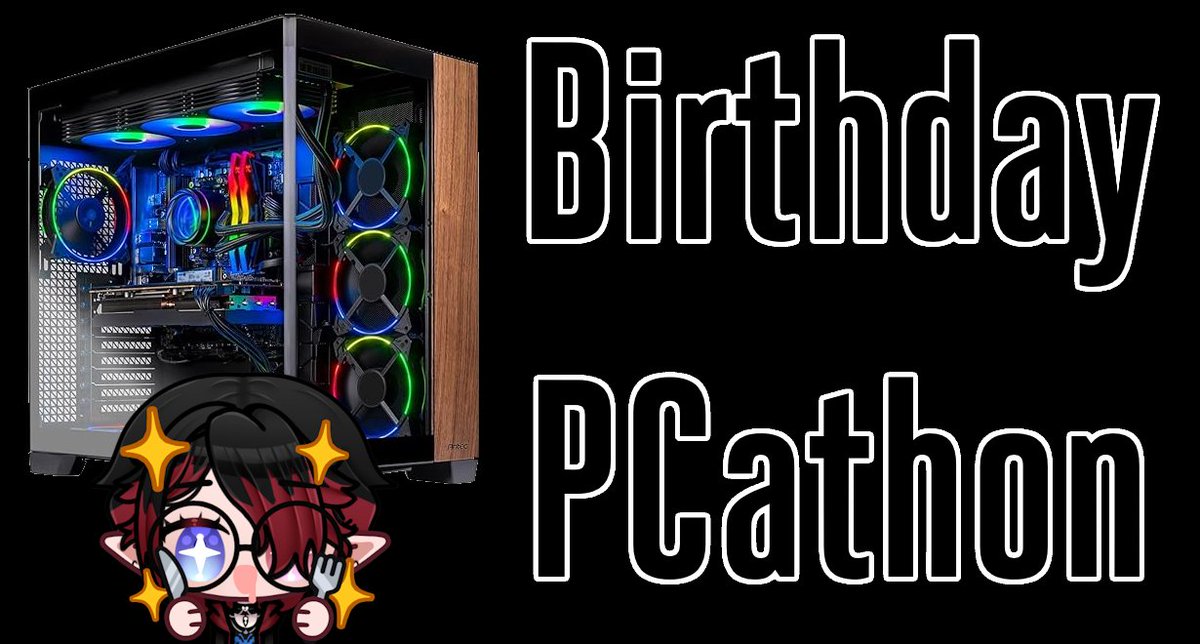 🎂 Birthday PCathon!

It's time! I'm trying to FINALLY get a dual PC setup so that streaming will be a breeze. It will start Officially May 1st and will last the entire month!

I will be posting goals and rewards such in the following week!