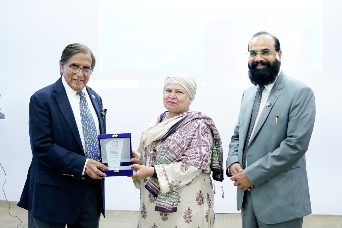 PakistanGain's tweet photo. @_Superior_Uni  Lahore hosted the VCs Summit 2026: “Dairy Sector Reform and Nutrition Security Dialogue”—bringing together key stakeholders to address two of Pakistan’s most pressing challenges of Nutrition Security and Diary Sector Reform. https://t.co/Zgvq5MFtxH