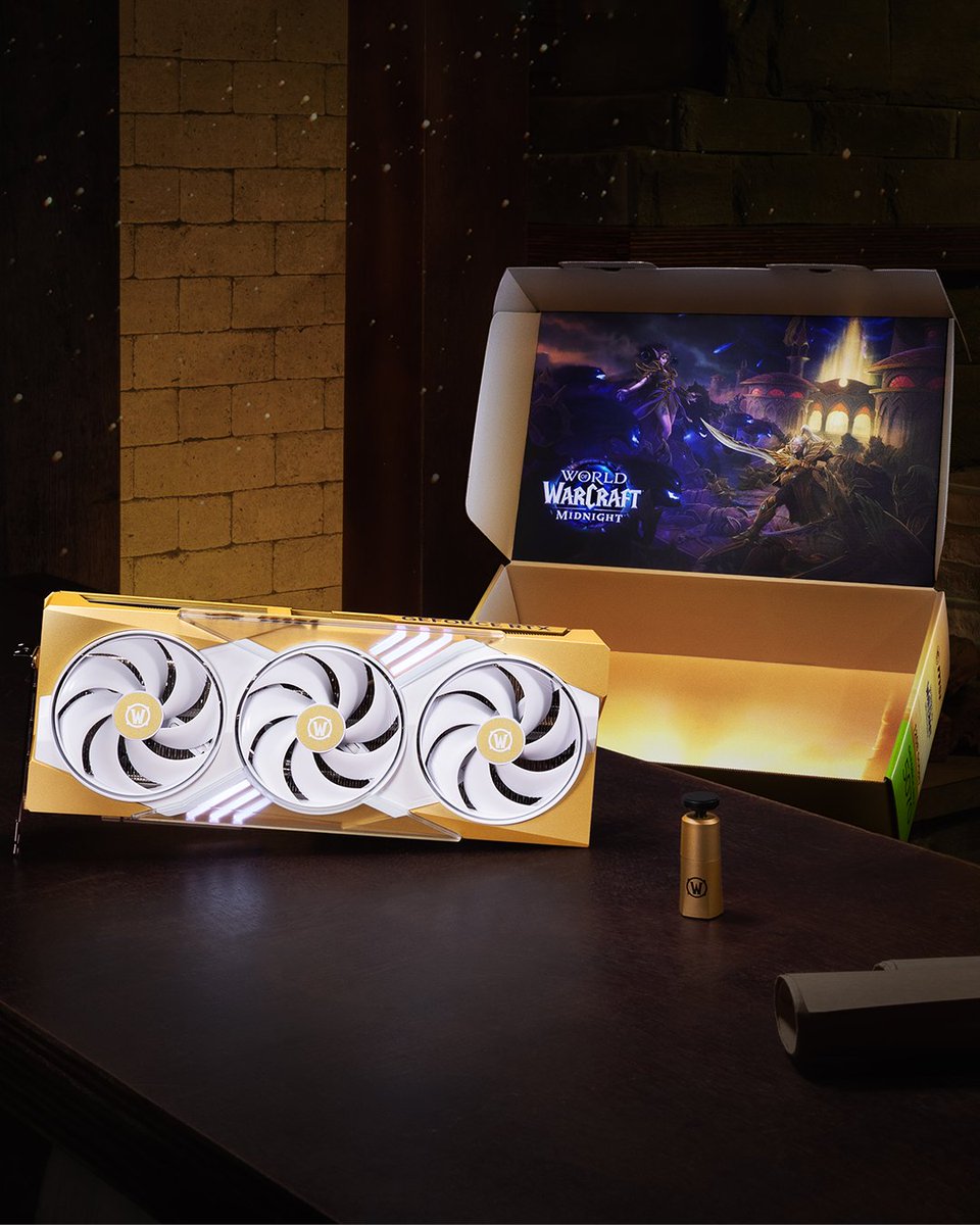 msigaming's tweet image. You've seen the darkness... Now witness the Light✨
MSI x World of Warcraft: Midnight LIGHT Edition has now risen to defend Azeroth!
Let the light guide your path.

#MSIxMIDNIGHT #Warcraft #WoWMidnight #LIGHT