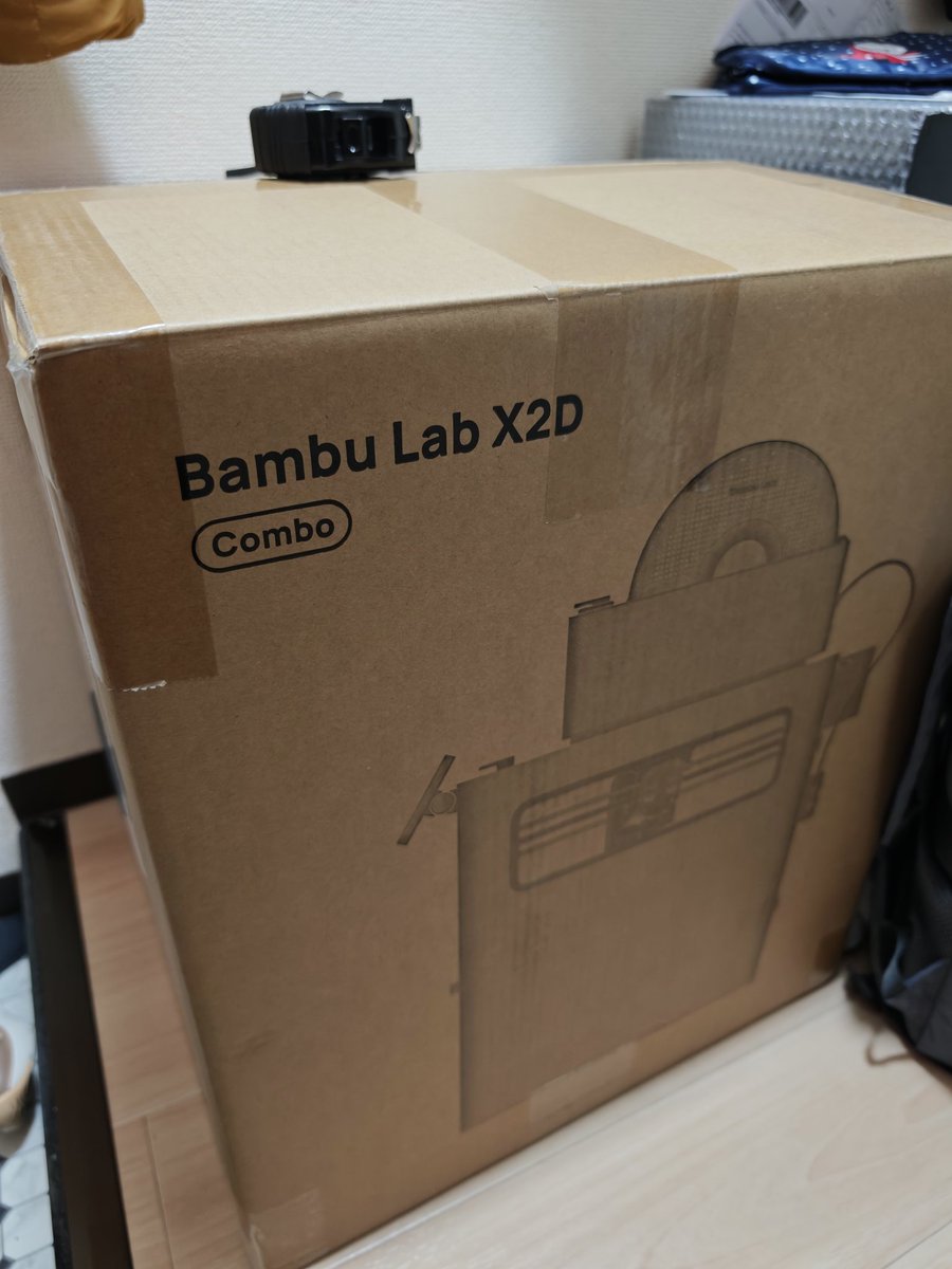 rrinn_'s tweet photo. まだ設置場所を作れてないけど物だけ届いた
#bambulab
#n2d https://t.co/ZPgrJGAOvH