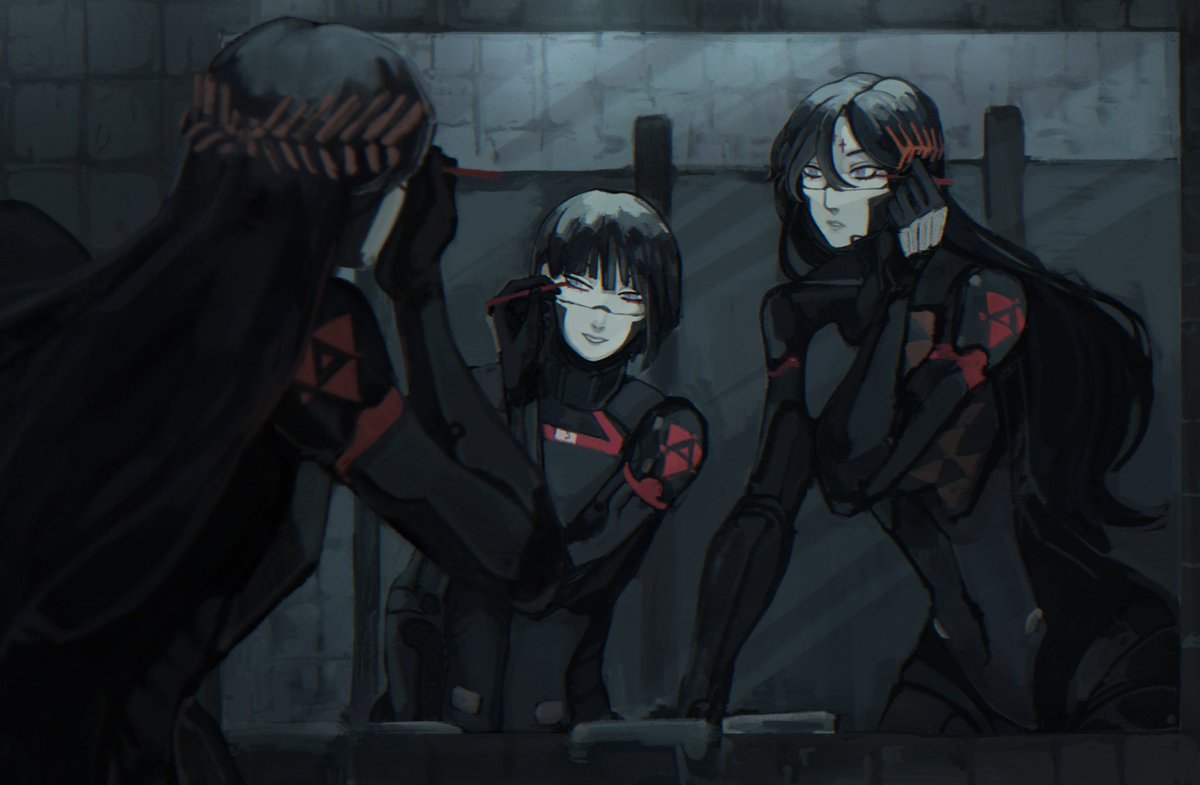 ㅤㅤ
ㅤㅤ
❝ Yeah, that shade fits you perfectly, boss. I was originally thinking about using a bit darker shade, but this one works out perfectly ❞
ㅤㅤ
ㅤㅤ