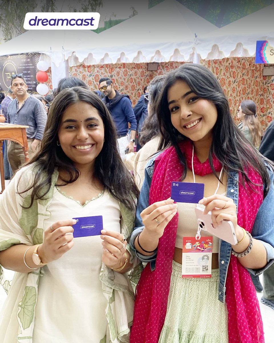 godreamcast's tweet photo. Tap, pay, smile, repeat.
That’s how Dreamcast cashless makes events a breeze. 💛

#CashlessPayment #goDreamcast #EffortlessPayments https://t.co/HE5CFbiXnJ