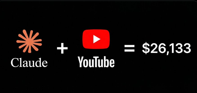 heyrohitai's tweet photo. Claude built me a $26K YouTube channel in less than 90 days.

Month 1: $608
Month 2: $10,557
Month 3: $26,133

Here’s the 3-prompt system I used: https://t.co/ExVbbva0xQ