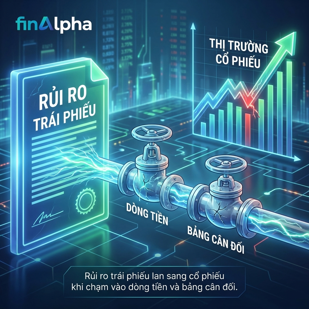Finstock_ai's tweet photo. Rủi ro TPDN lan sang cổ phiếu? Đừng để "mù dữ liệu"!
Soi kỹ:
🔹Hệ sinh thái: DN phát hành có liên quan mã bạn giữ?
🔹Đáo hạn: Áp lực nợ ngắn hạn &amp; tài sản bảo đảm.
🔹BCTC: Lãi vay tăng, dòng tiền yếu.
👉 https://t.co/fyPjbIoVhW
#finAlpha #Stock #DauTu https://t.co/fFM8MzTX5r