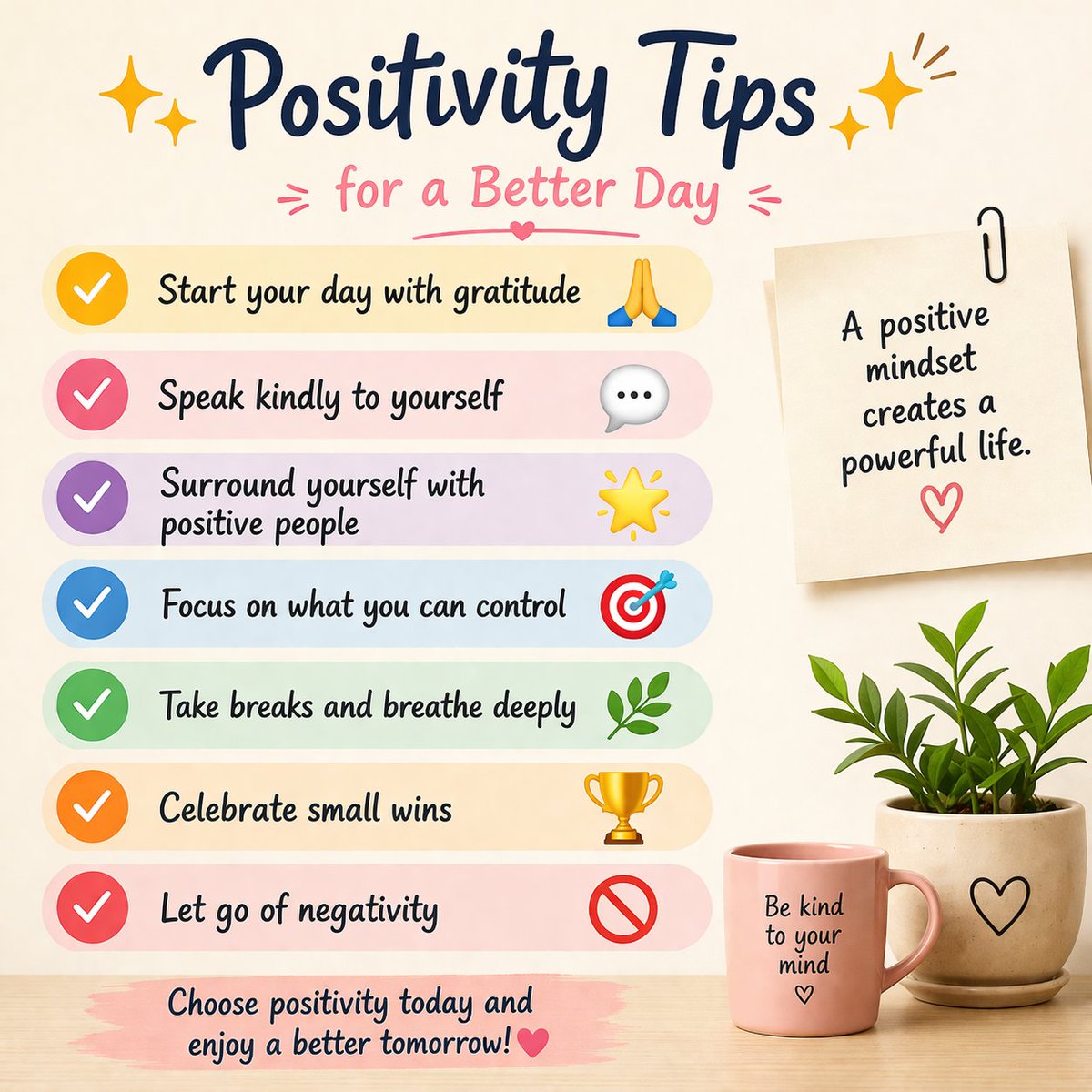 raesmithpeart's tweet image. Positivity Tips for a Better Day.

#selfcare #selflove #love #mentalhealth #positivity #success #wellness #beauty #loveyourself #motivation #health #healing #mindfulness #healthylifestyle #fitness #meditation #inspiration #positivevibes #mindset