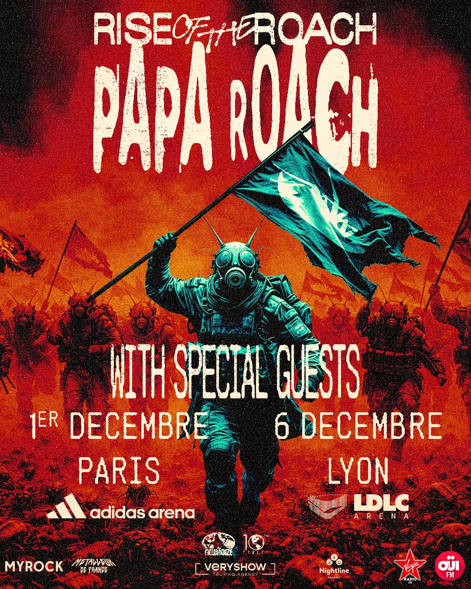 Papa Roach tweet media