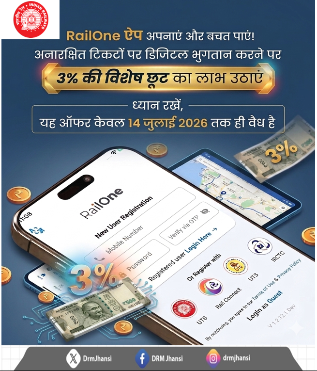 DRM Jhansi tweet media
