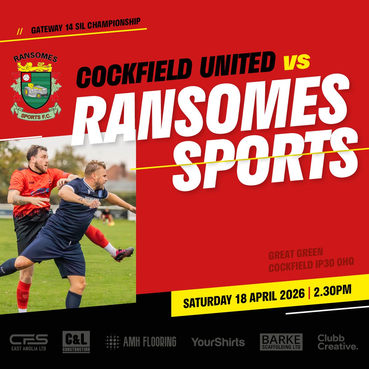 Ransomes Sports FC tweet media