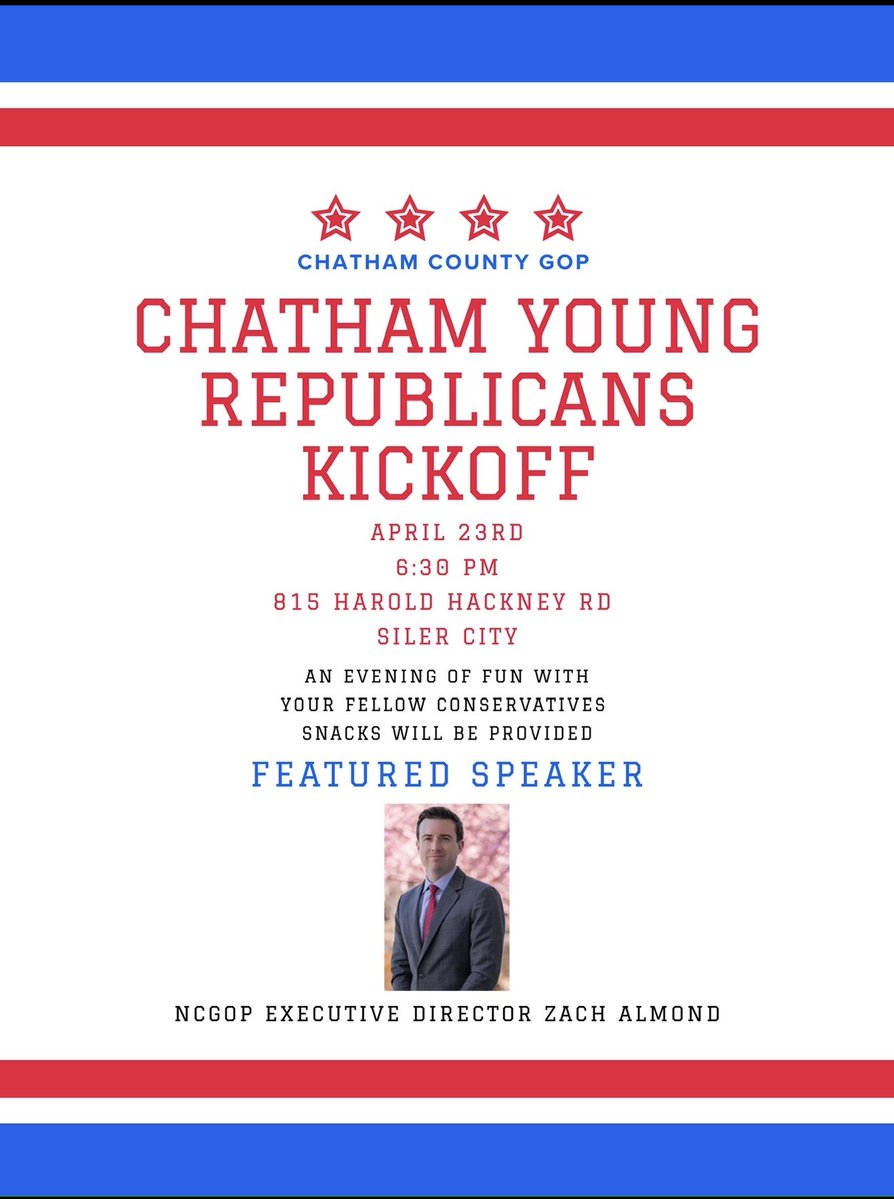 Chatham NC GOP tweet media