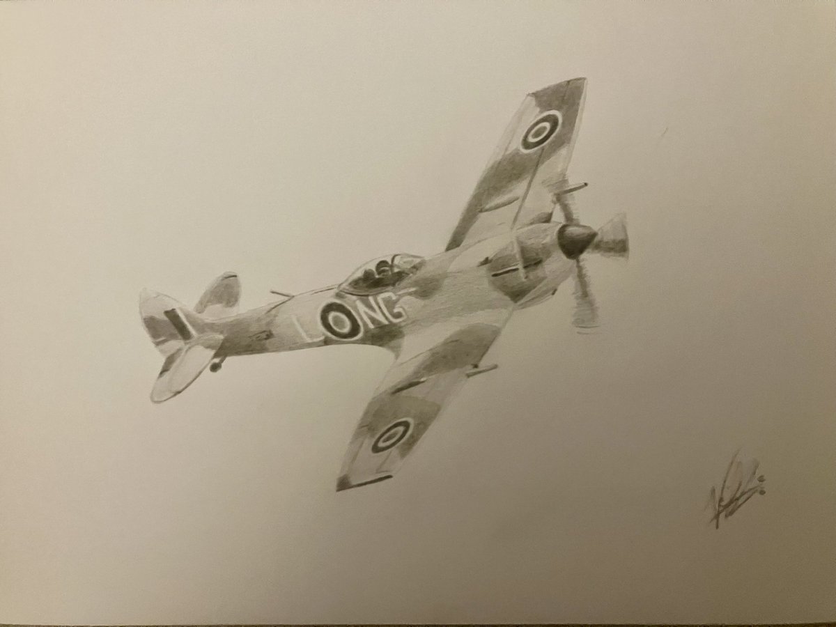 NGAutoArt's tweet image. It’s #FlyDay! I have two #Typhoon drawings and one #Tornado available to buy. These are A3 sized and I have reduced them all to £100 each. If you buy all three, you’ll get my sketch of @RAFBBMF’s Spitfire TE311 for free as a gift! Cool, huh?
#AvGeek #RIAT #RAF #military #pleaseRP