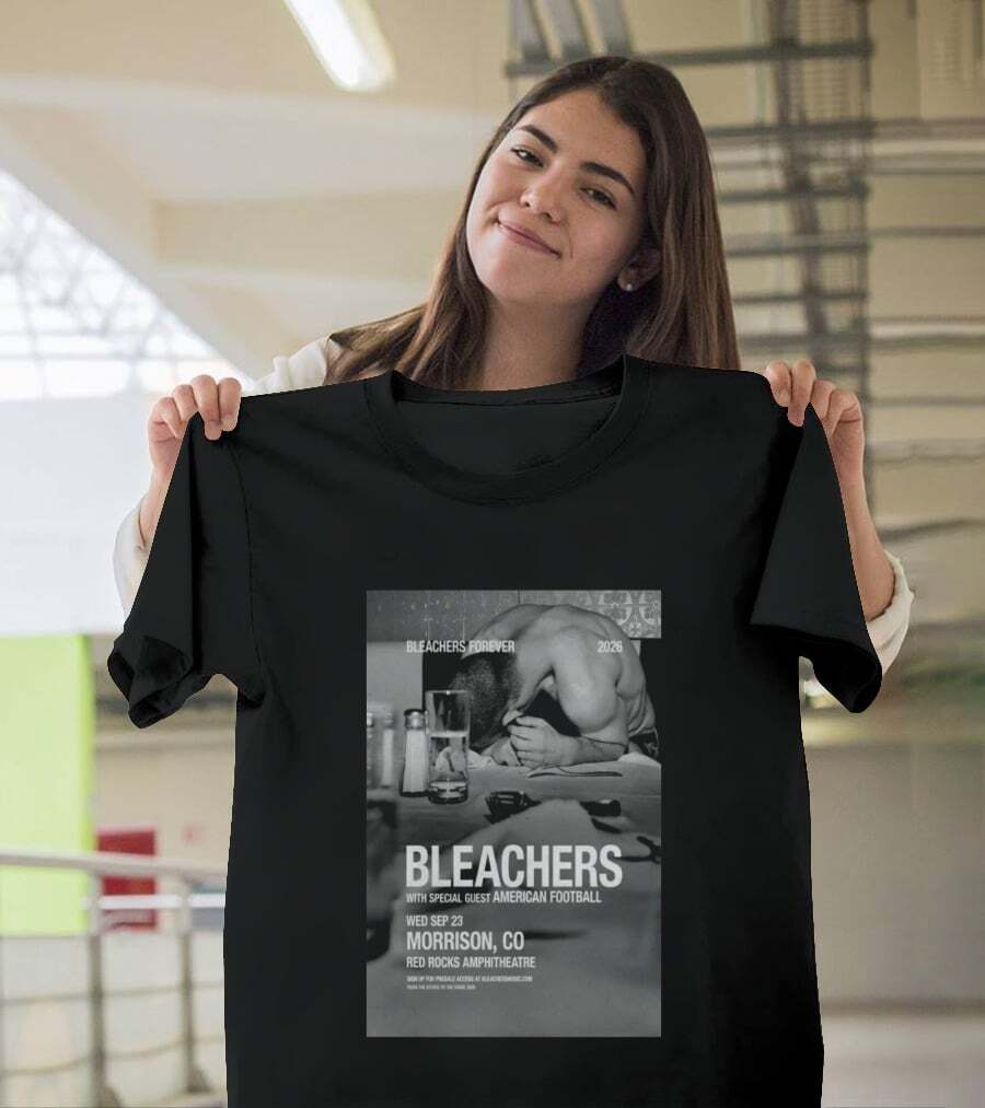 shirtkaya's tweet image. If you know, you know: catching Bleachers at Red Rocks is a vibe like no other! This tee takes me back to that epic night under the stars. shirtkaya.com/product/t-shir…

#Bleachers #RedRocks #ConcertMemories #LiveMusic