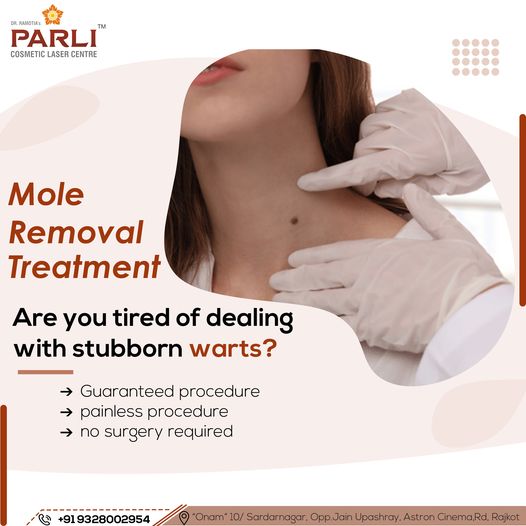 ParliCosmetic's tweet image. Get Best #SkinTreatment of #MoleandWartRemoval &amp;amp; Get Better Laser #Painfree Treatment with Our Experts at #ParliCosmeticRajkot

Visit for More Inquiry and Book Your Appointment Now: parlicosmeticrajkot.com/mole-wart-remo…

For More Inquiries, Call: - 093280 02954

#ParliCosmeticRajkot #parli