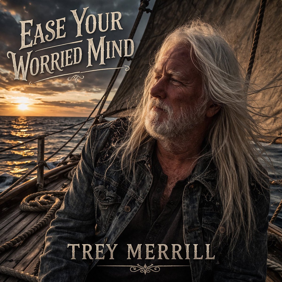 TreyMerrill's tweet photo. My new single “Ease Your Worried Mind” goes live at midnight.

Produced by @nicktothejay
Drums by @drumsimmons
Mastered by @magicgardenmastering

Listen:
https://t.co/yr060GcWfC https://t.co/eS0v3E1xBG