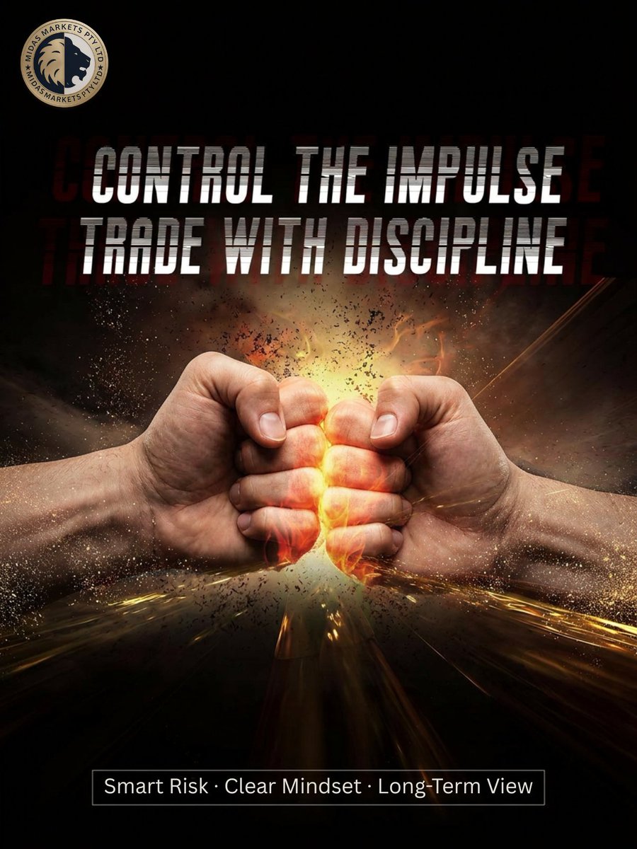 mmarketsglobal's tweet image. One impulsive move can undo ten good trades. Stay sharp.

#mdm #mdmglobal #midasmarkets