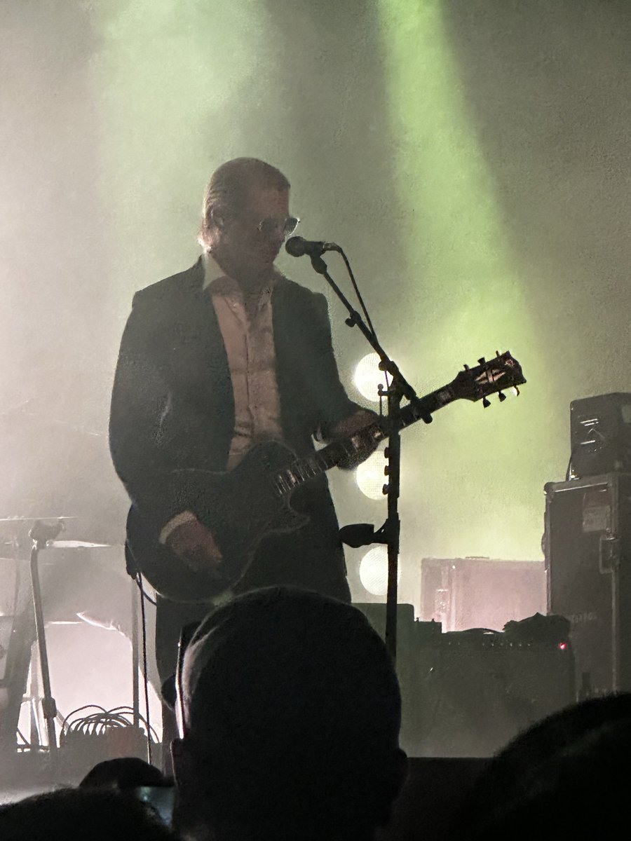 There were a lot of Mexicans and lesbians at the Interpol show tonight
