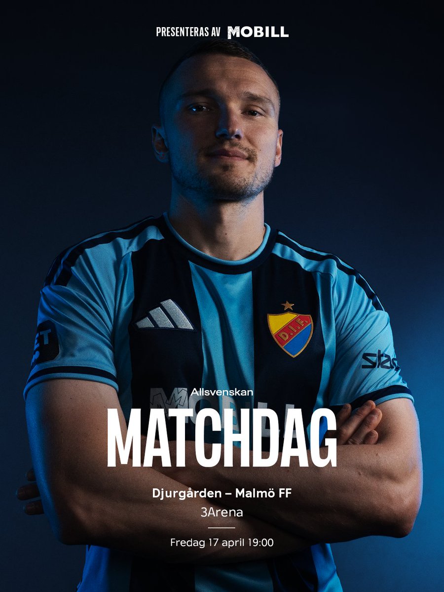 Vi tar emot Malmö FF på hemmaplan!

All matchinformation finns i appen och på DIF.se