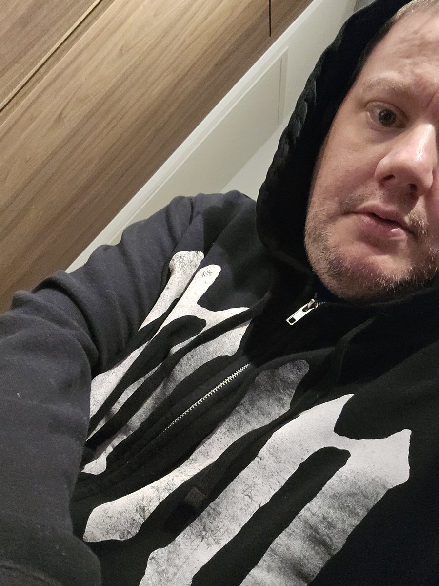 cg_curtis's tweet image. My only surviving merchandise I found when I &amp;amp; @CLToronto after my 2016 #Cancer treatments went to see @marilynmanson &amp;amp; @cltbrad1 also my #MarilynManson hoodie still fits so if I remembered? I'll wear it at his concert here in #Toronto Sept 1st as a reminder of my 1st concert