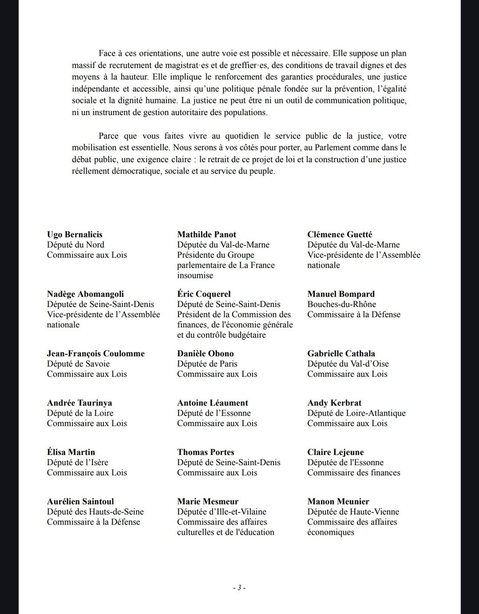 Ugo Bernalicis φ tweet media