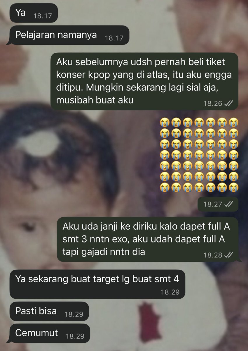 Semoga diriku bisa nepatin janji yang aku buat di smt 3:(. I wish god..