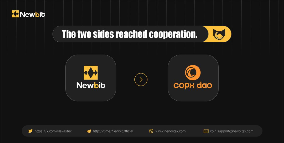NewBitex's tweet image. 🚀 NewBitex x @Copx_DAO #Partnership 🚀

⛓️ #CopxDAO is a global platform merging Web2 and Web3, using Trading-to-Mine, AI trading tools, and DAO governance to connect traditional and crypto finance while enabling commission tokenization (RWA) and sustainable incentives.

#NewBit