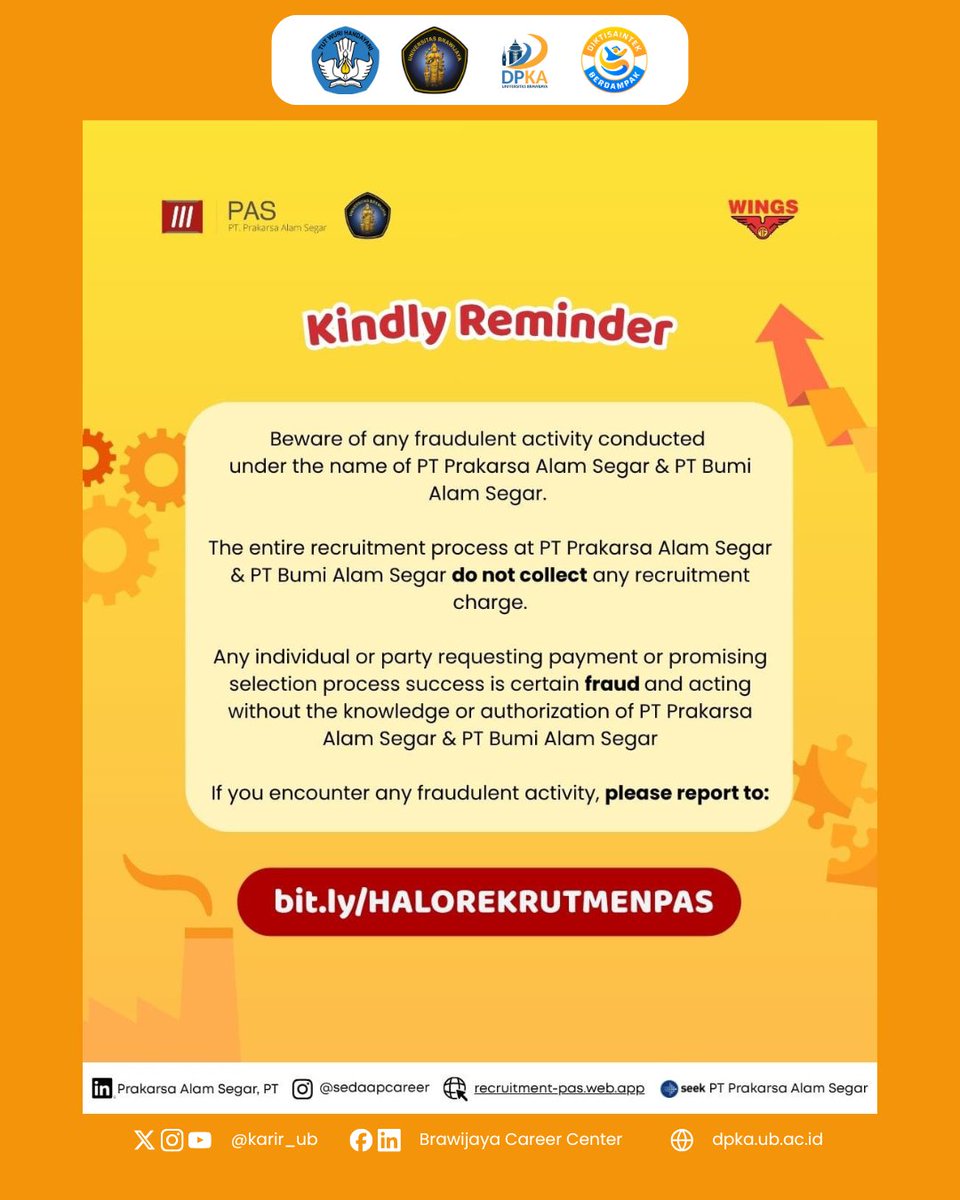 Brawijaya Career Center tweet media