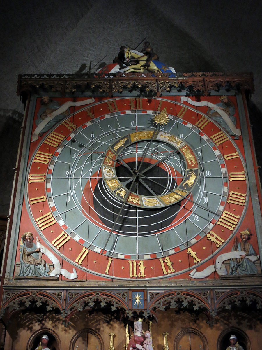 CRCiencia's tweet image. RELOJES ASTRONÓMICOS
Horologium mirabile Lundense, el reloj astronómico de la catedral de Lund, Suecia (1424)
#Astronomia