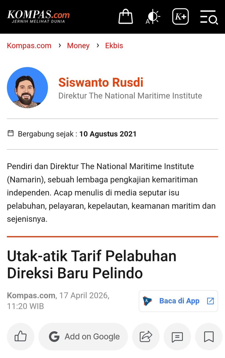 Siswanto Rusdi tweet media