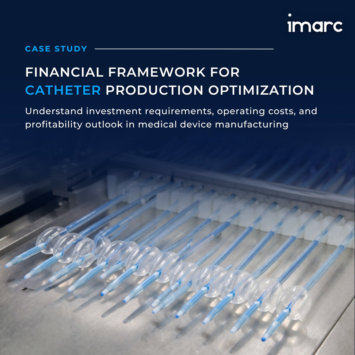 ImarcServices's tweet photo. Exploring the economics of catheter manufacturing. 

From cost structure and CapEx to profitability insights, this case study breaks down what it takes to scale in a growing medical devices market.

Read more: https://t.co/MtSuFLNHBt

#Healthcare #MedTech #CaseStudy #IMARCGroup https://t.co/SnaI3PpbHx