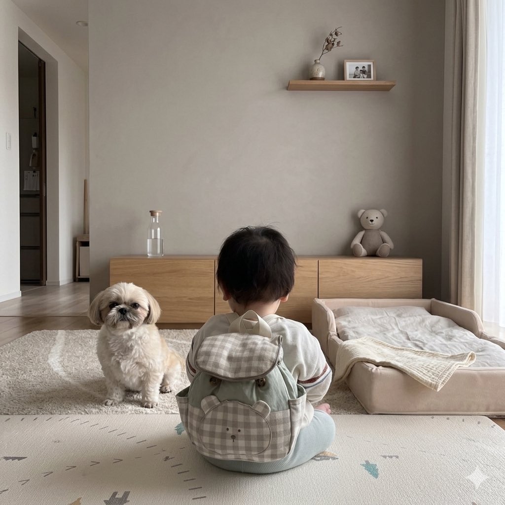 totetotechichi's tweet photo. 可愛い！思ったより既にサイズぴったりで笑う😂
大きめに作れば良かったかも😭

背景はジェミニで変えてもらってます🙏 https://t.co/MlU4I9RMWs