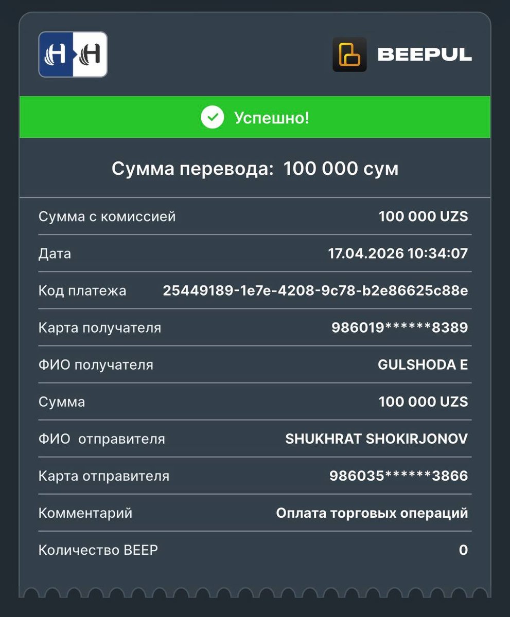 Shuhrat Shokirjonov tweet media