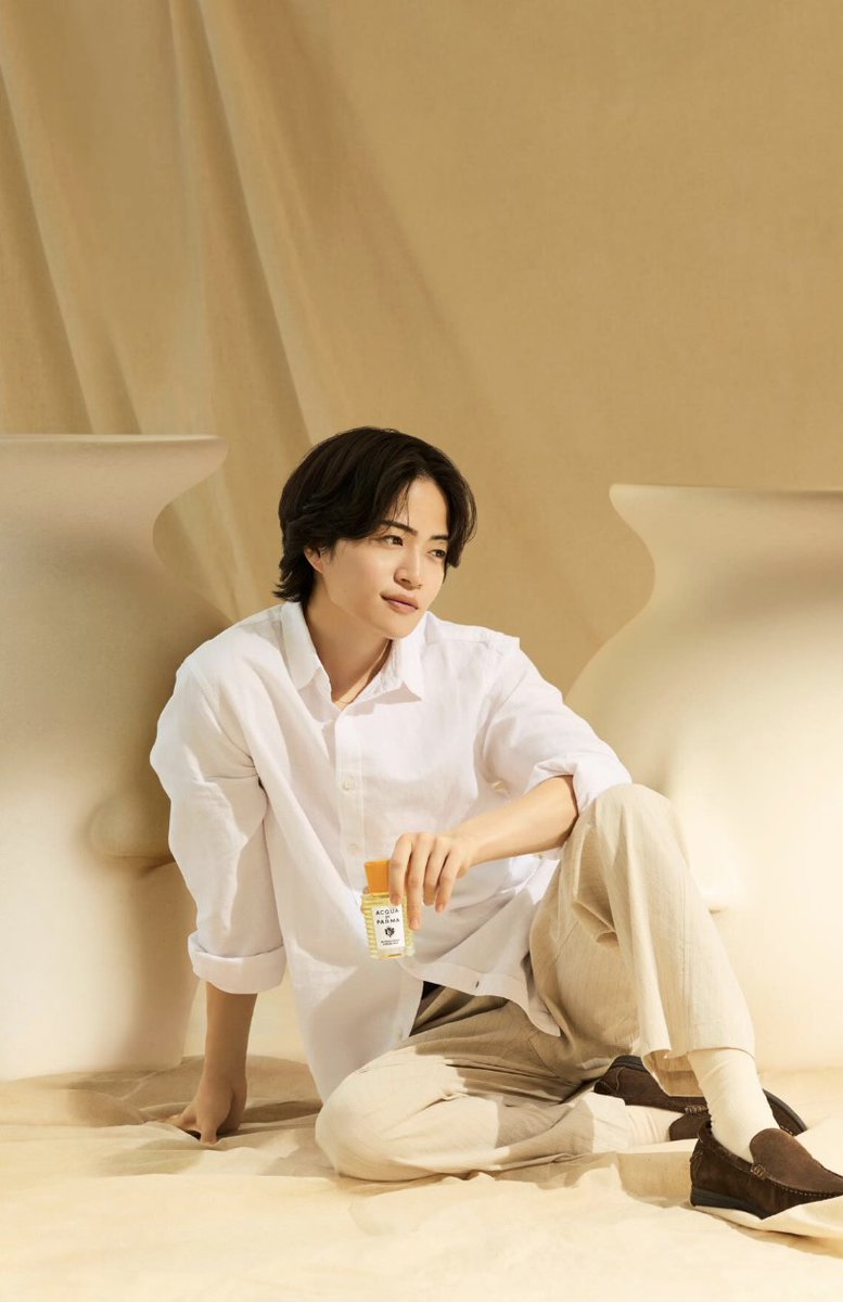 HamaBack's tweet photo. 菊池風磨君アンバサダー就任おめでとう。可愛らしい表情も端正な横顔も、全部が宝物だよ。被写体としての才能が大爆発してるね https://t.co/atDiJ9woQ0