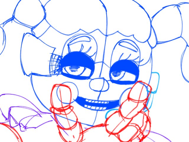 ImnotAesbutCB's tweet photo. I'm suck at animating. #ALNST #FNAF #Circusbaby https://t.co/F2fwVz5oOW