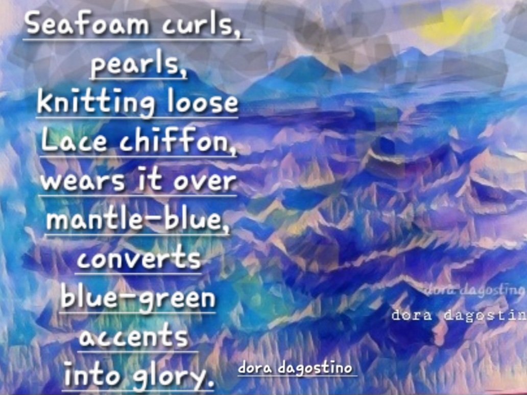 ArtistDora's tweet image. #vss365 #Seafoam #micropoetry 
#WritingCommunity #PoetryCommunity
My 📸 Well, unfortunately, humidity snuck in, waking me up. Praying I'll fall asleep soon. 🥴🥴🥴