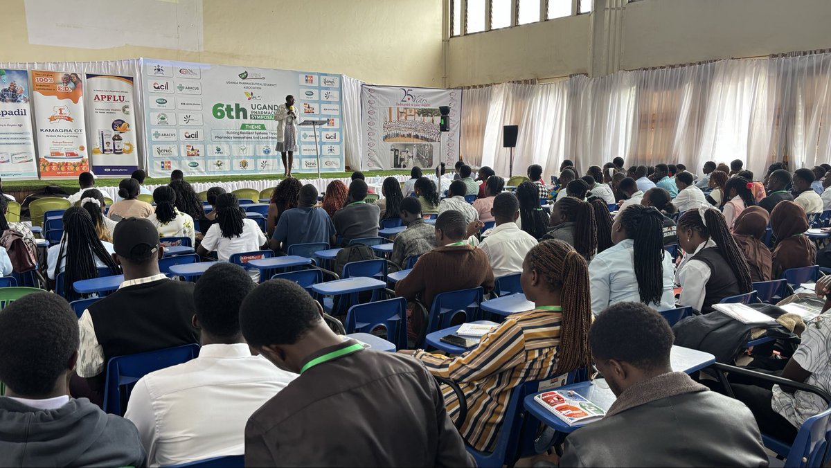 Mupsamak's tweet photo. UPSA SYMPOSIUM OFFICIAL OPENING DAY1
Theme: Building Resilience Systems Through Pharmacy Innovations And Local Manufacturing 
@UpsaUganda @Mupsamak @VUPSAofficial @KIUPSAofficial @mbupsa @Bupsa24 @fupsaofficial https://t.co/ohNyJwL4eM