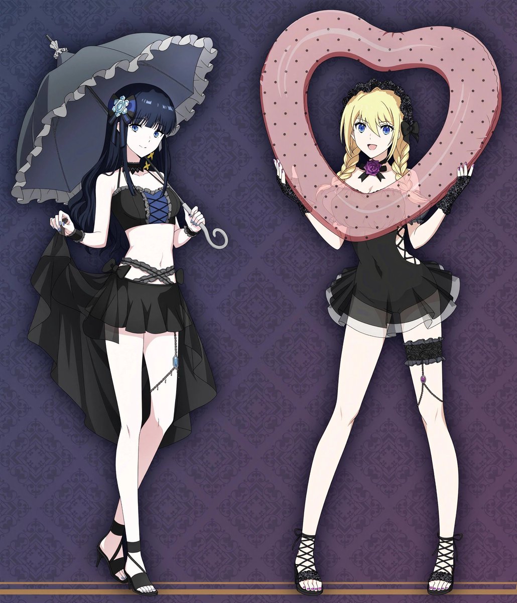 ❄️ Mahouka new kuji illustrations ~ Gothic Swimsuits LINAAAA