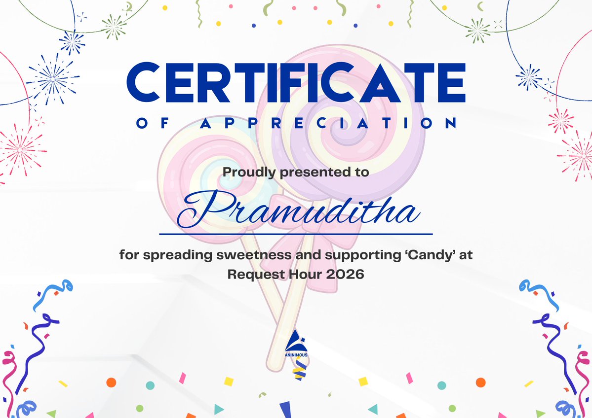 prammdith_'s tweet image. mari kita sama² wujudkan Candy itu untuk si gadis mangga ini🔥.
Semangatt kuninn @AR_AnindyaJKT48🍭

Btw terimakasih banyak minn atas apresiasinya 🙌 @aninimous_ina

#EverybodyGetCandy 🍭
#PetiteGirls
#Candy3Generasi
#FutureBloom 🌷