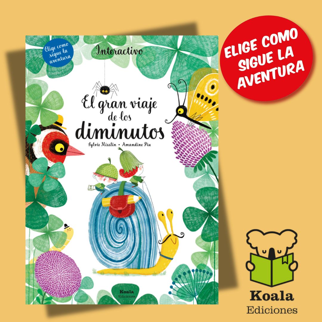 koalaediciones's tweet image. 🐌El gran viaje de los diminutos🦋
Un divertido #cuento #infantil lleno de animales, insectos, vuelos... en fin #aventuras sin parar y en la que tú tendrás que ayudar a estos dos a conseguir su gran viaje.
buff.ly/SXzqQOr
