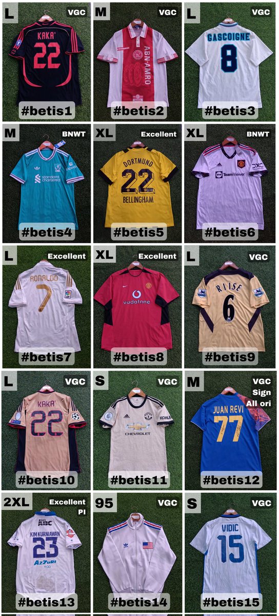 Lelang Jersey #betis tweet media