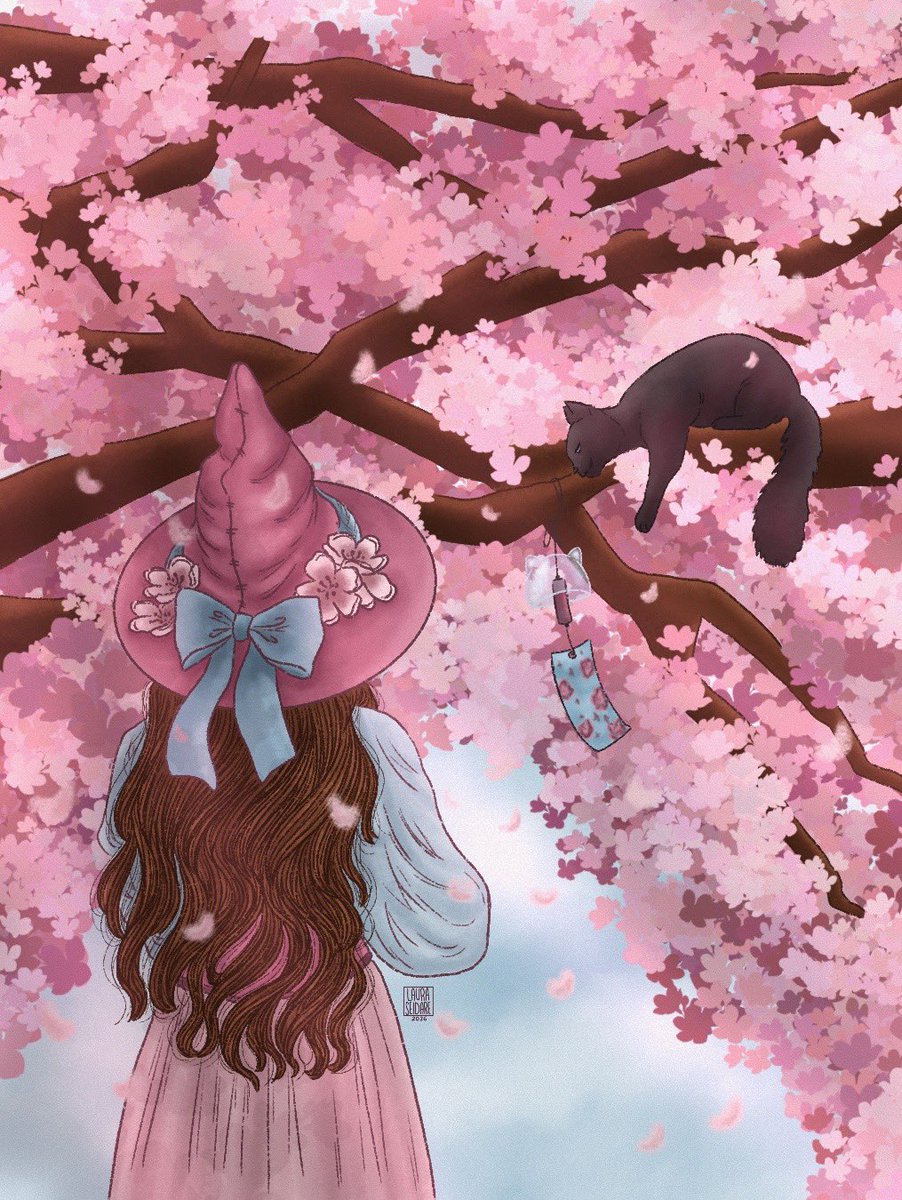 Blooming Enchantment
A soft kind of magic lingers beneath blooming sakura, where petals fall, and everything feels gently enchanted. 🌸