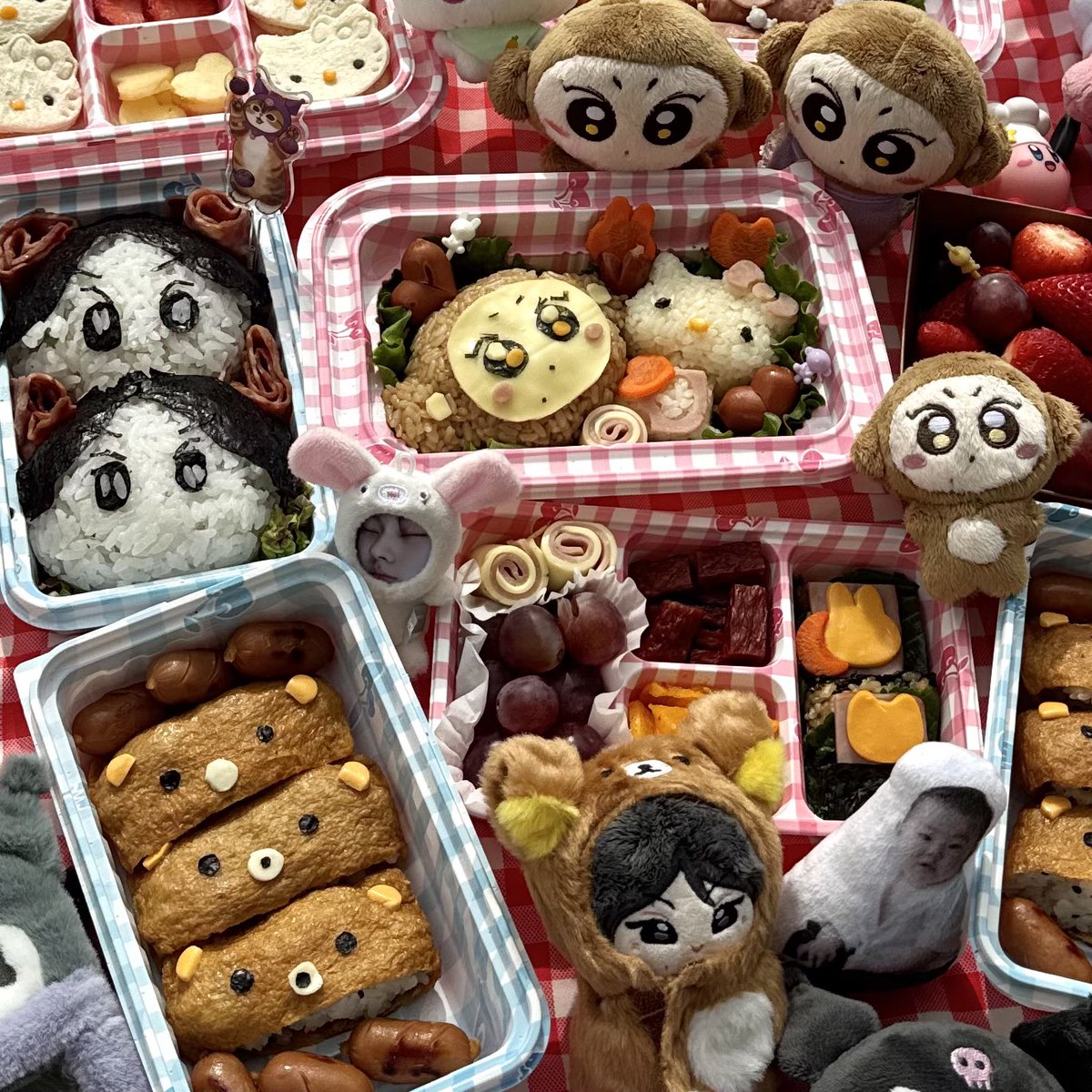 피크닉 왔숭🐒🐈🐰