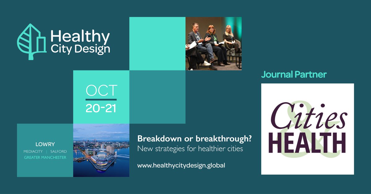Healthy City Design 2026 International Congress tweet media