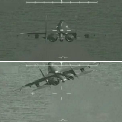 Is Putin starting to seize Sweden's islands? 

During an air patrol over the Baltic Sea, French Rafale fighters detected a low-flying Russian Su-30SM fighter jet.